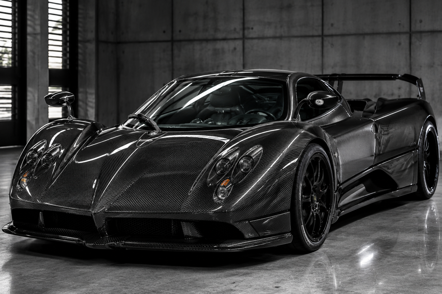 Componenti automotive in carbonio